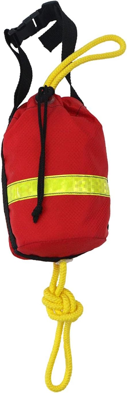 Rope Throw Bag, Floating Throw Bag, Portable High Visibility Throwing Line, Throwing Bags for Water Rescue with Rope