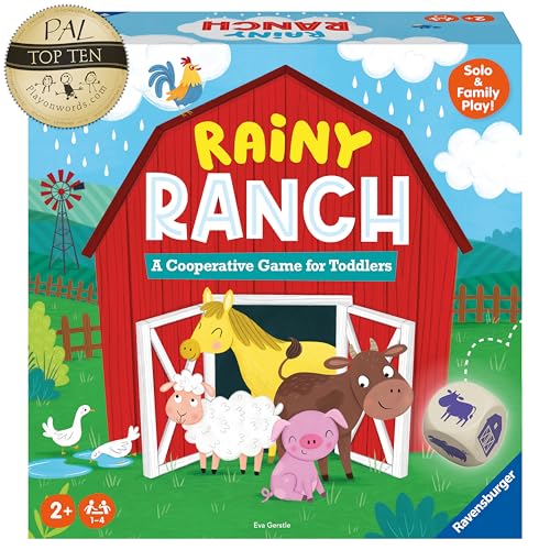 Ravensburger Rainy Ranch Juego Cooperativo para Niños miniatura 6