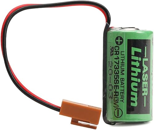 Miniatura 1 de BALOLO CR17335SE-R - Batería de litio desechable no recargable de 3.0 V 1800 mAh, repuesto PLC para CR17335SE-R con enchufe