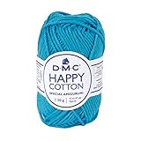 DMC HAPPY COTTON ハッピーコットン 並太 #786 ブルー系 約20g巻 約43m 5玉1袋 DMC392J