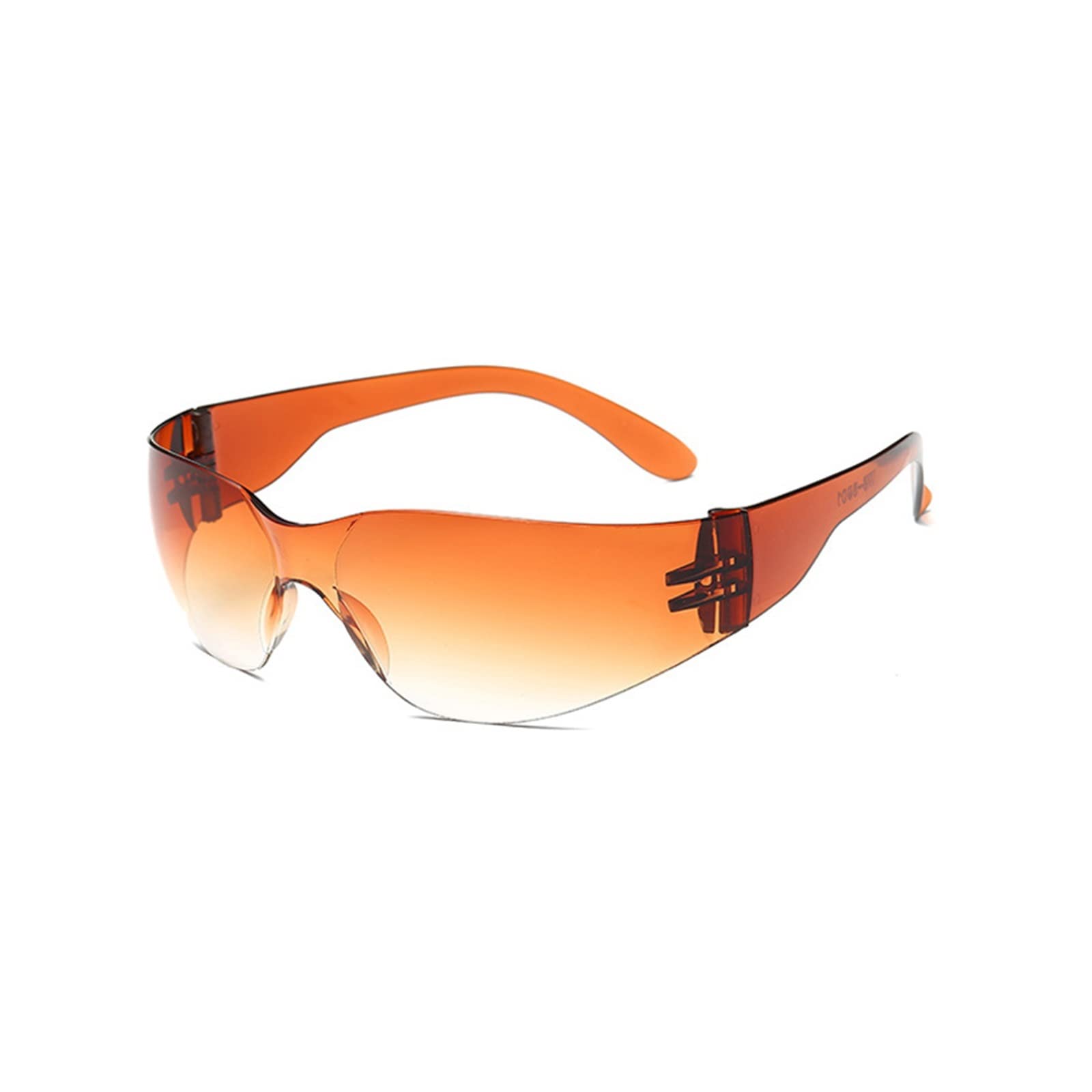 Lunettes de soleil de cyclisme sans monture pour éviter le vent - 6