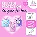 Lil-Lets Teens Long Pads with Wings - 60 Count Period Pads for Teens - Thin, Super Absorbent Sanitary Napkins, Soft & Breathable, Fragrance-Free - First Periods, Medium to Heavy Days