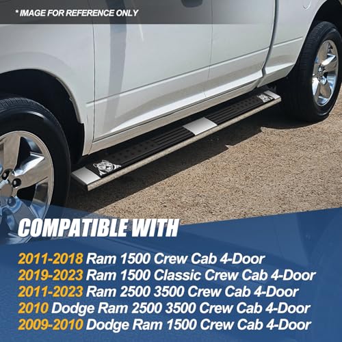 Estribos para Dodge Ram 1500 2500 3500 Classic 2009-2023 miniatura 7