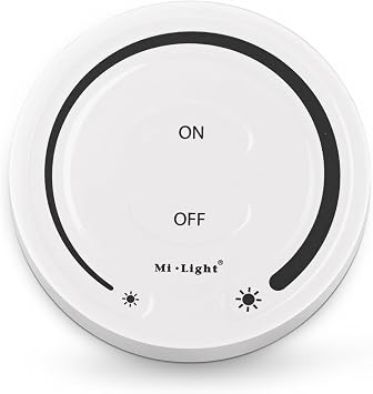 Single Color Dimming RF Touch Remote Wireless 2.4G Touch RF Remote Wall Mounted Panel for Dim Controller FCOB COB Work with WB5 LM052 LM053 C01W C01Z C01RF etc