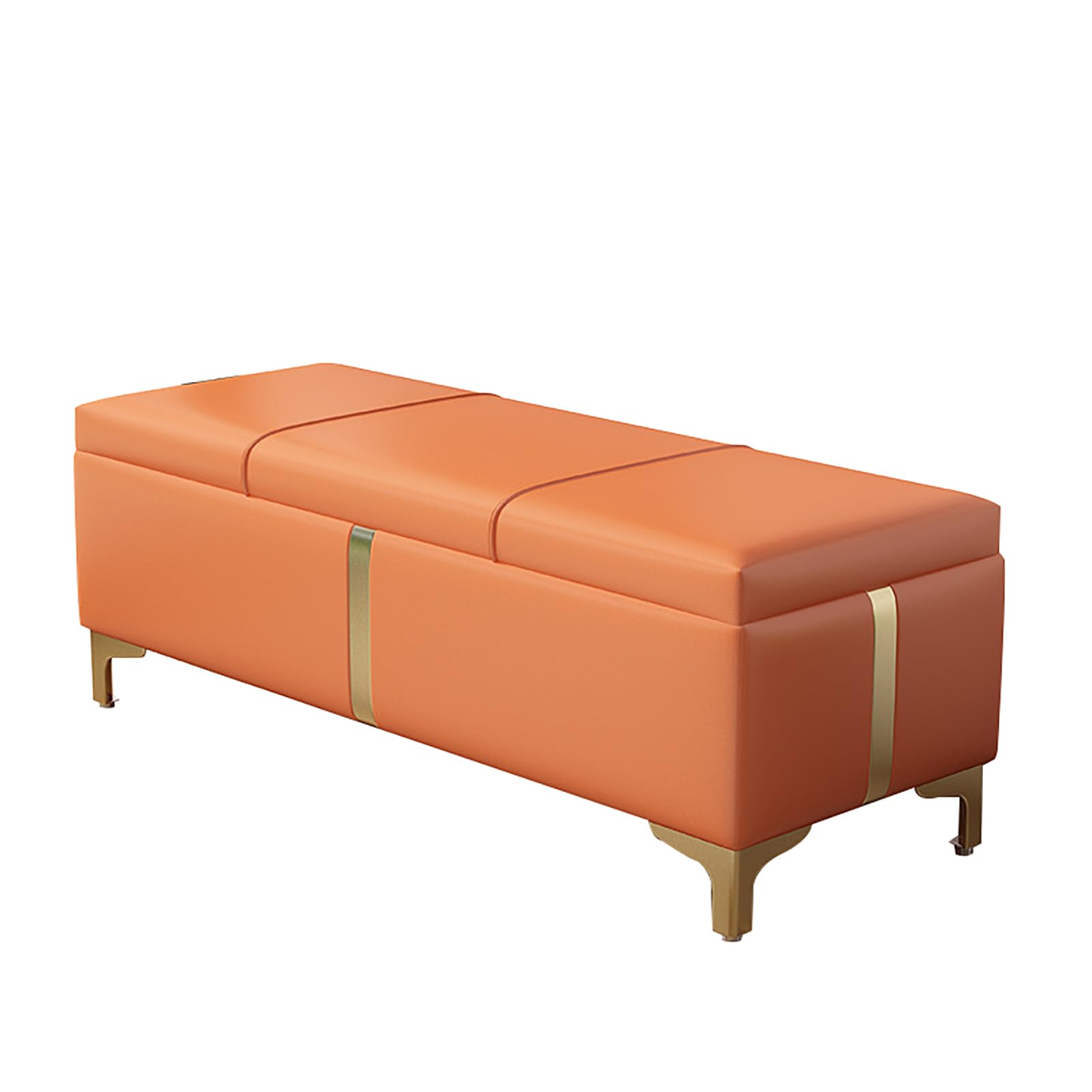 Banco Moderno para Guardar Zapatos con Asiento Acolchado, Taburete para la Entrada con Tapa abatible y Espacio de Almacenamiento. Armario Estable para Zapatos, Ideal para