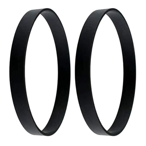 Cinturón de vacío de repuesto para correas de vacío Bissell Style 7/9/10 P/N 3031120 para interiores comerciales, paquete de 2