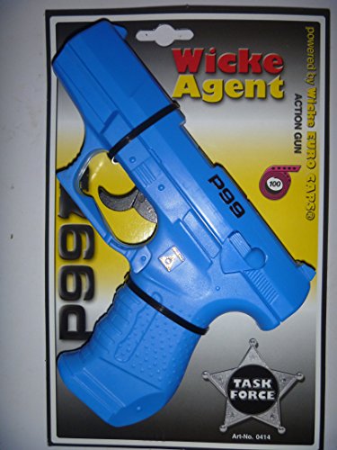 "James Bond 007" style Cap firing Pistol Gun - P99 Action Cap Gun (Colours May Vary)