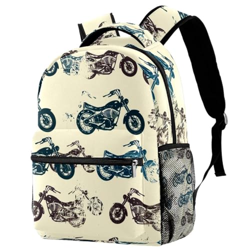 Sac à dos de voyage rétro multicolore idéal pour le campus et les sorties
