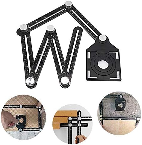 Multi-Angle Measuring Ruler Universal Angularizer Template Tool ...