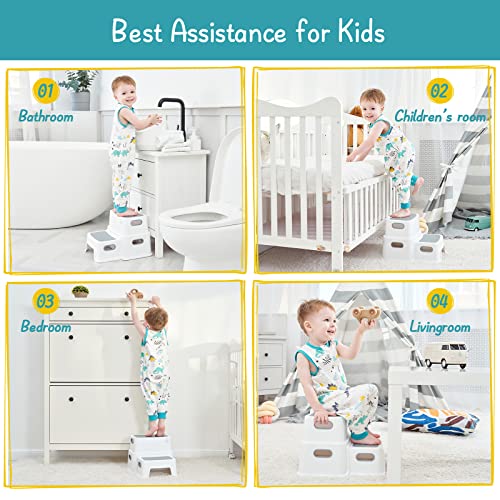 Forbena FBSS23-001 Toddler Step Stool For Bathroom Sink thumb #4