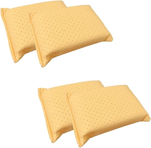 Miniatura 7 de Evelots Rebeco limpiador de parabrisas de automóvil, paquete de 2, esponja antiempañador de vidrio de ventana, color amarillo