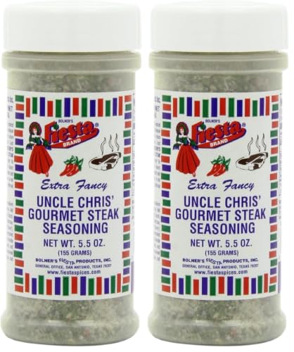 Bolner's Fiesta Extra Fancy Uncle Chris Steak Seasoning, 5.5 Ounces (Pack of 2) image 4