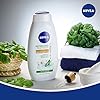 NIVEA Basil and White Tea Body Wash with Nourishing Serum, 20 Fl Oz Bottle
