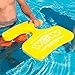 WOW Sports - Foam Water Saddle Float for Kids & Adults - 1 Person Pool Seat - Whale Tail - Pool Party Accessory - Yellow