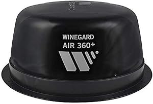 Winegard Air 360+ Amplified Omnidirectional VHF/UHF and FM RV Antenna with AR-360B