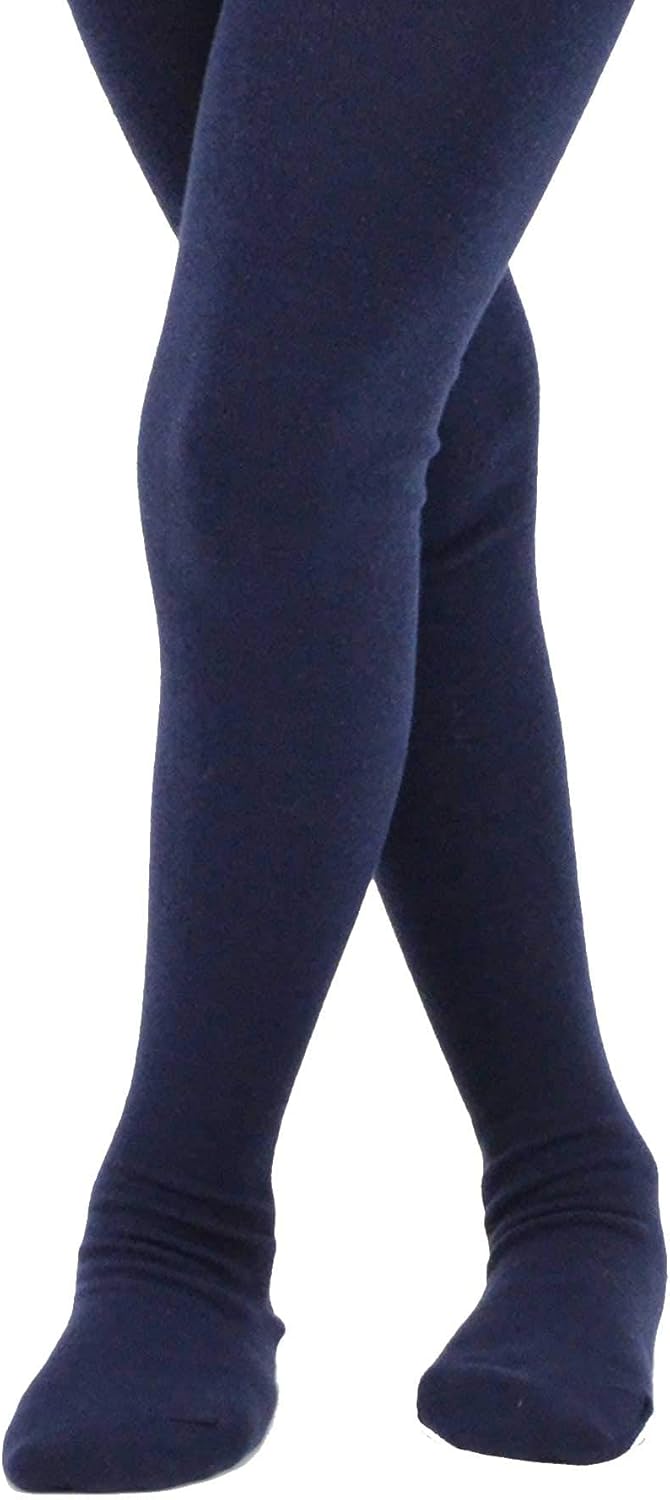 TeeHee Socks Little Girls Toddlers Fashion Casual Cotton Tights 3 Pairs Stripes Dots Flowers Hearts Animals School Dance - Image 7