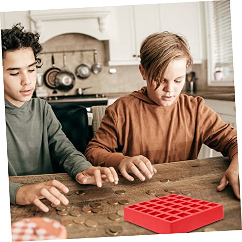 2 cajas para monedas organizadoras multi-cuadricula 2 pcs miniatura 2