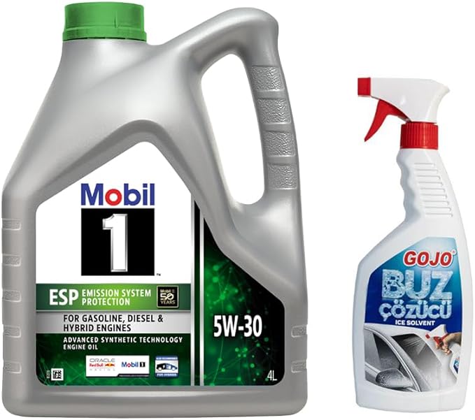 Mobil 1 Esp 5W30 Motor Yağı 4 L + 50007 Gojo Buz Çözücü