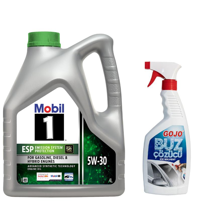 Mobil 1 Esp 5W30 Motor Yağı 4 L + 50007 Gojo Buz Çözücü
