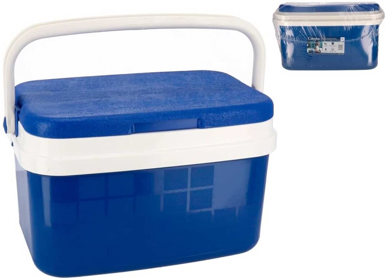 Nevera portátil con asa 16 litros, Material Polipropileno,Porta Alimentos para Playa, Acampada, Camping, Disponible Varios tamaño de Capacidad Distintos,Elige de Que te más prefiere (16 litros)