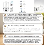 Portable Washing Machine, Underwear Washing Machine, Small Washing Machine, Mini Washing Machine, Rechargeable Cordless Washing Machine, Washing Cup for Bra, Underwear, Socks