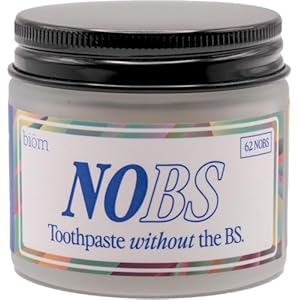 NOBS (No Bad Stuff) Toothpaste Tablets - Nano Hydroxyapatite, Fluoride & Plastic Free, Eco & Travel Friendly - Remineralize with NHA