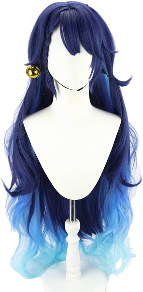 Amazon.co.jp: コスプレウィッグ天宮（あまみや） こころ ブルー