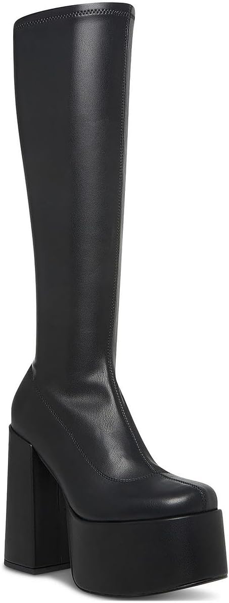 Steve Madden Women's Cray Fashion Boot, Black, 10