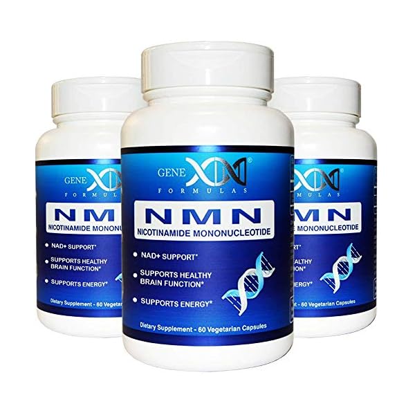 NAD+ Precursor Supplements, 250mg (3 Pack) - 99% Pure Shelf Stabilized Supplement Capsules for Increasing NAD Levels…