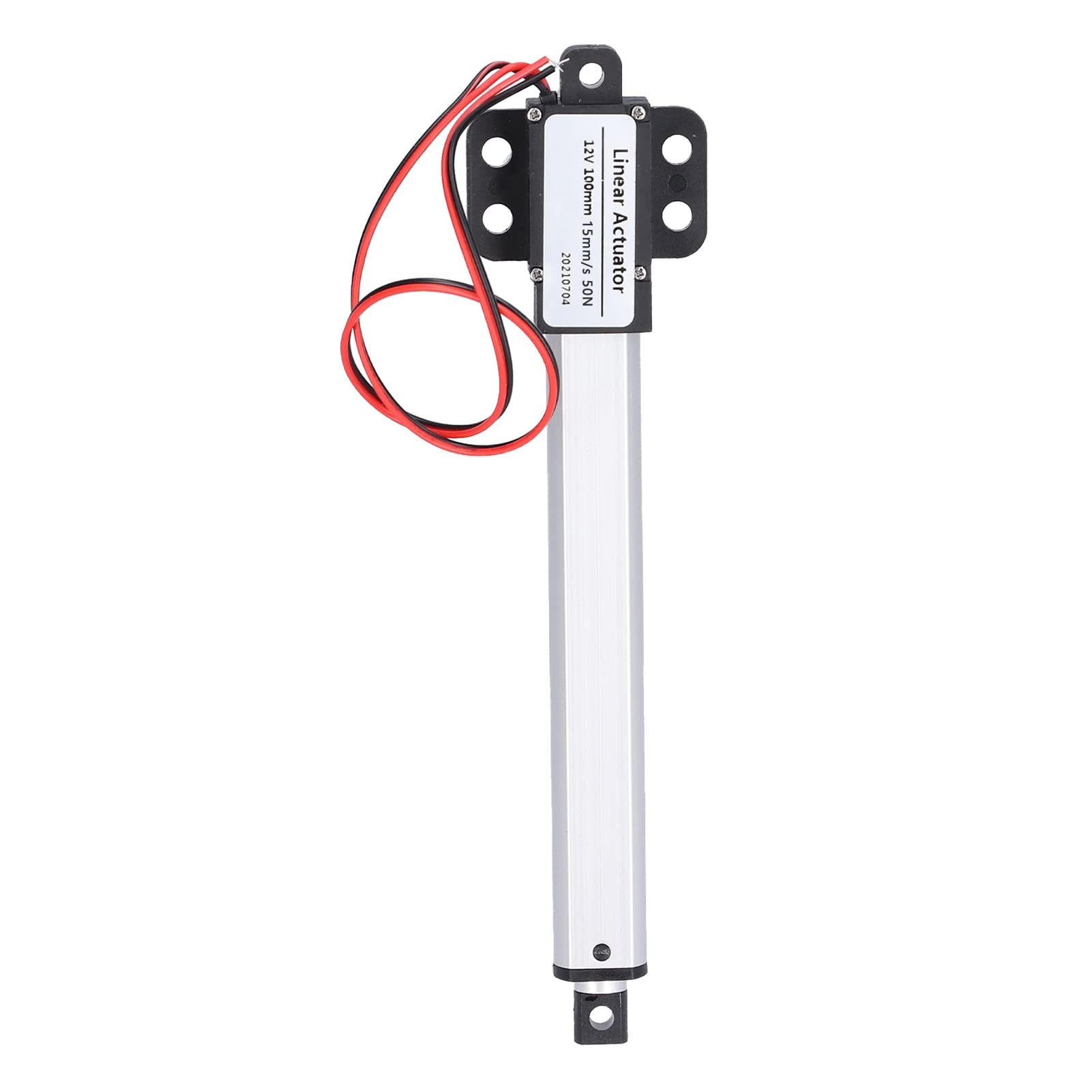 Actuador Lineal Movimiento Eléctrico 12v Actuador Lineal 100 Mm 12 V Voltaje de Entrada Bajo Ruido Protección contra Cortocircuitos Mini Actuador Lineal Eléctrico 4 Mm S 150N Para (Carrera
