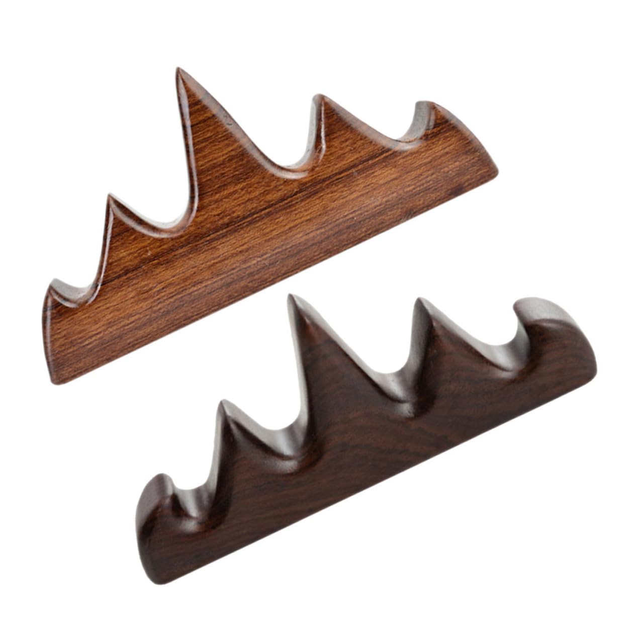 Operitacx 4 Sätze Holz Pinselhalter Bergform Praktischer Für Kalligraphiestifte Und Malpinsel Stabiler Pinselablage Für Schreibtisch Und Kunstbedarf Für Anfänger Und 2 Stücke * 4
