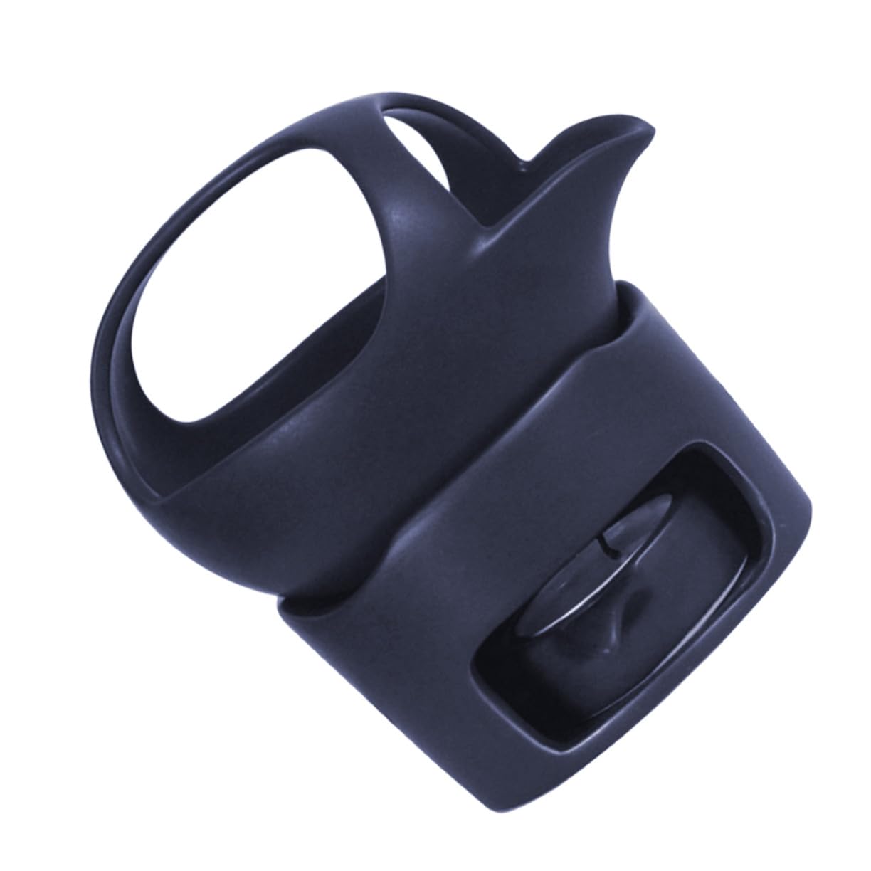 TOYANDONA Mini Tetera y Infusionar Té Marrón Ligera y Portátil de Cerámica Soporte para Vela, Herramienta Práctica para Hornear en Casa
