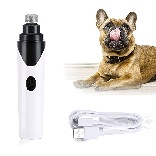 Hangang haarschuurmachine voor honden, elektrische tondeuse, voor honden, katten en kleine huisdieren, oplaadbaar en draagbaar, inclusief USB-kabel