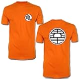 Dragon Ball Z Kame Symbol Men Screen Print T-Shirt
