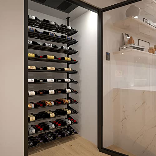 Soporte modular horizontal para 99 botellas, negro miniatura 5