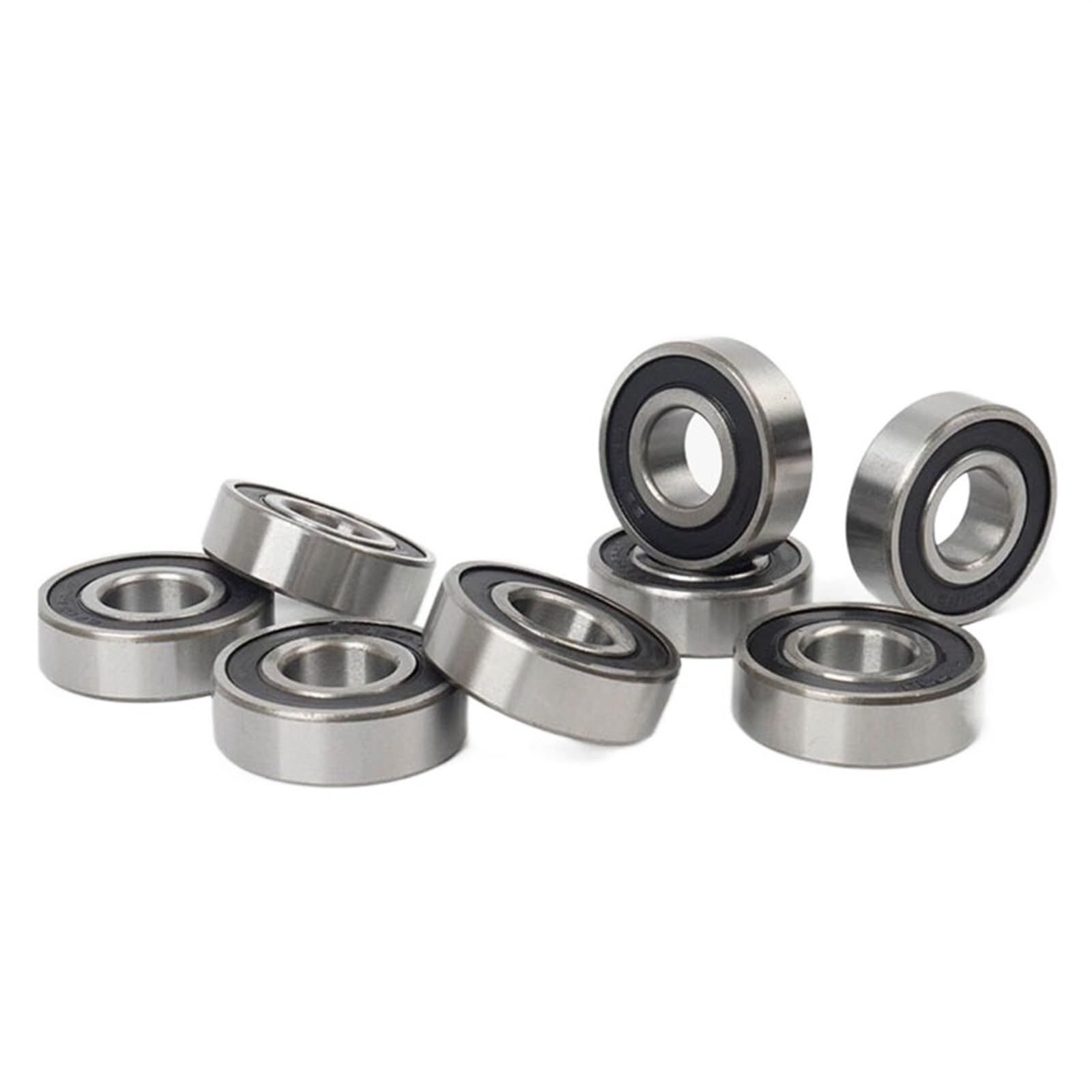 Rodamiento de Bolas Ranura Profunda S6004 ZZ 2RS Acero Inoxidable 304 20 x 42 12 mm(2Pcs)