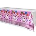 Hello Kitty Mantel, Manteles de Mesa para Fiestas Infantiles, Manteles de plástico 108 x 180 cm para Niños Kitty White Decoración para Fiestas de Cumpleaños Plástico Cubierta de Mesa Desechable