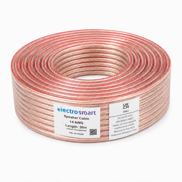 Cable de altavoz de alta calidad electrosmart con aislamiento plano 2