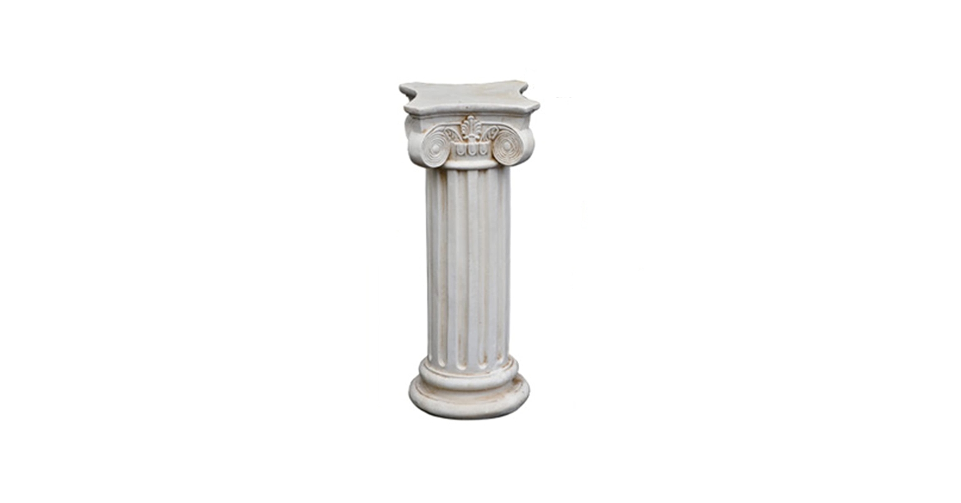 ローマ式柱デザインの装飾品 楽天市場】コリント式の柱 ローマストーン仕上げ Corinthian