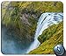Produktbild Vogelperspektive Fotografie von Wasserfällen, die durch Klippe 12298 Gaming Mouse Pad Mousepad Mat rauschen