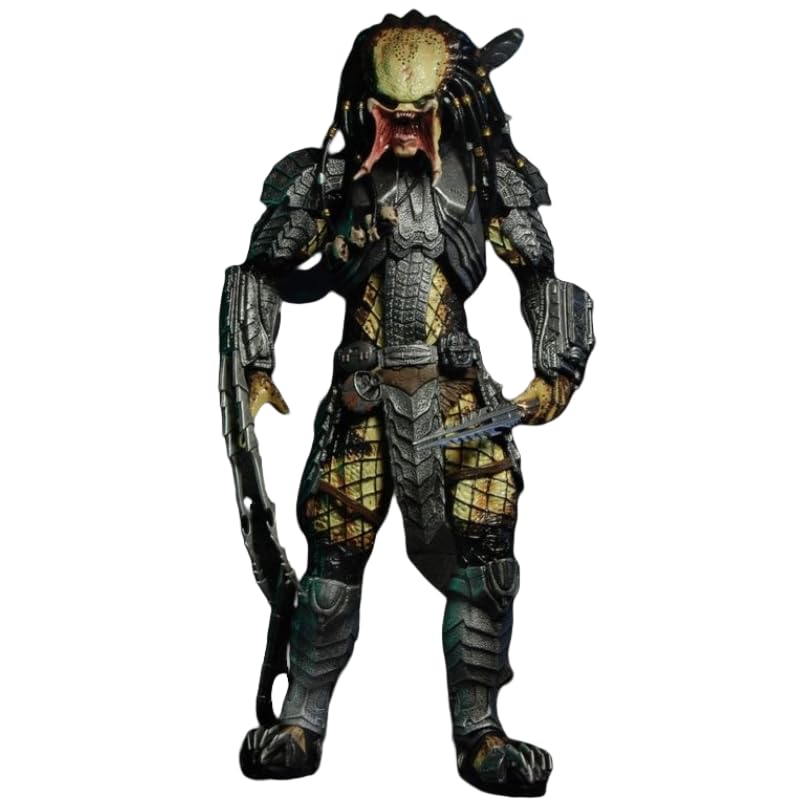 REOZIGN Figura celta de depredador de cicatrices: figuras de acción móviles de 18 cm, personajes de PVC, regalos de anime para manualidades (14 ondas)