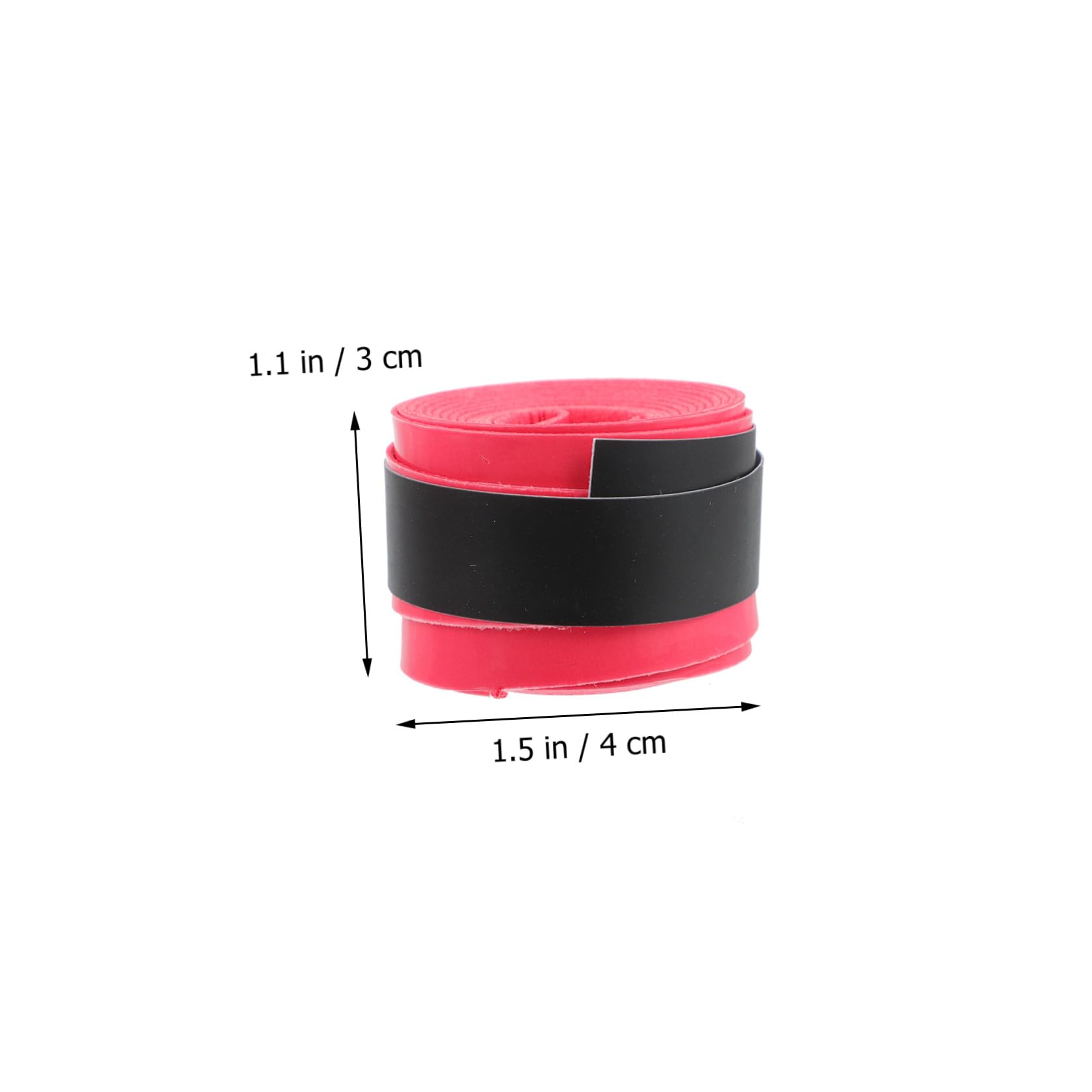 BESPORTBLE Cintas para Raqueta de Tenis y Bádminton Absorbentes y Antideslizantes, 60 Unidades, Material PU, Banda para Sudor, Uso Deportivo en Tenis y Bádminton