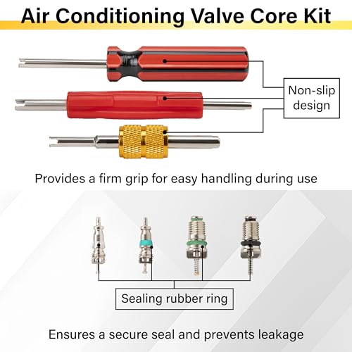 39 PCS AC Valve Core Accessories Kit