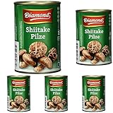 Diamond Shiitake/Tonko Pilze (1 x 156 g) (Packung mit 5)