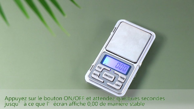 Balance De Précision 0.01g-500g - Mini Balance Électronique Avec Rétroéclairage - Pour Cuisine, Bijoux, Café