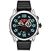 Diesel Homme Écran Tactile Digital Montre Connectée avec Bracelet en Cuir DZT2008