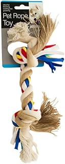 Bulk Buys Medium Colorful Knotted Pet Rope Toy-Package Quantity,8
