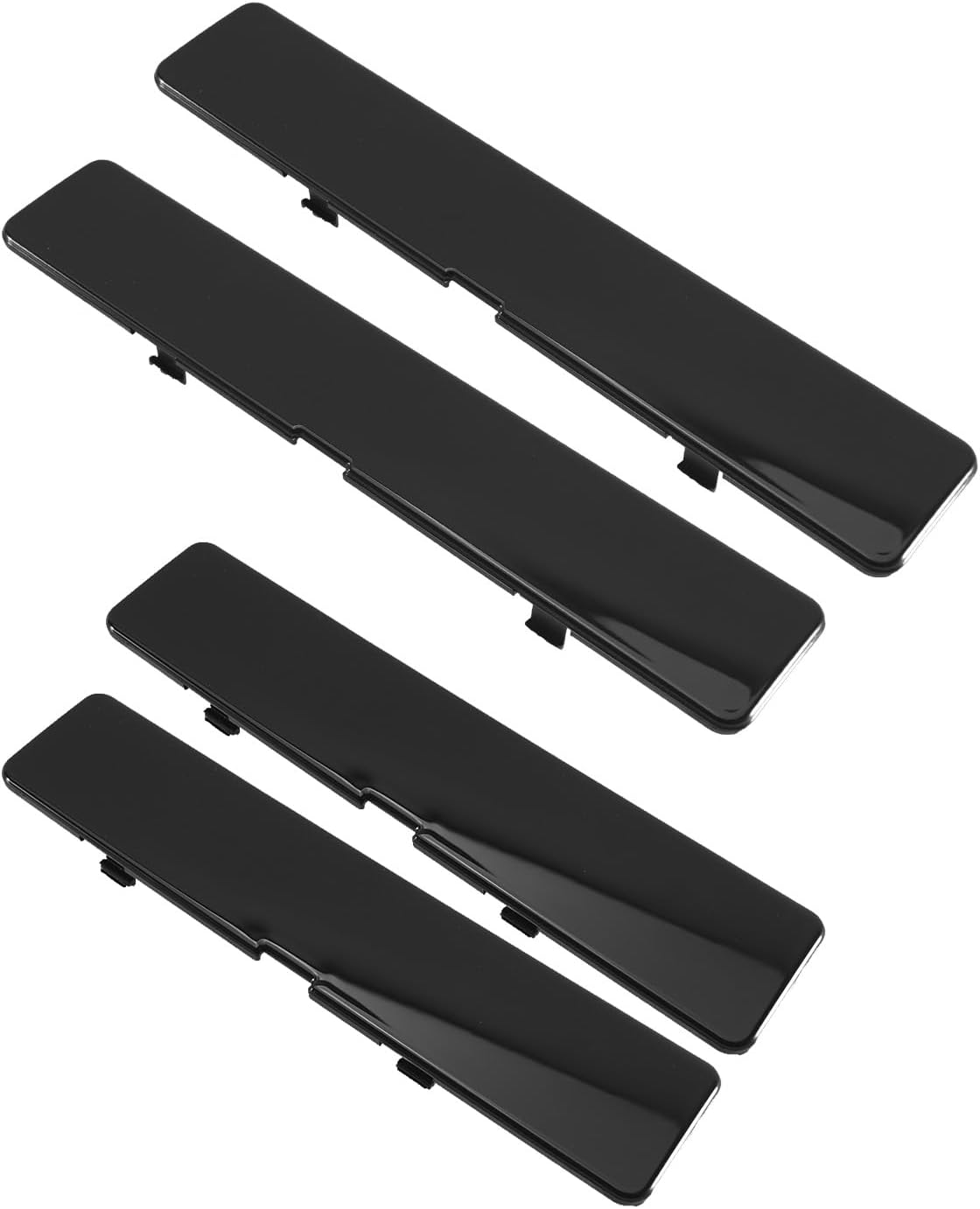 Plastic Roof Rails Rack End Cover Shell Compatible with Toyota RAV4 XA50 2019-2024, Roof Rail End Protection Caps, 4PCS