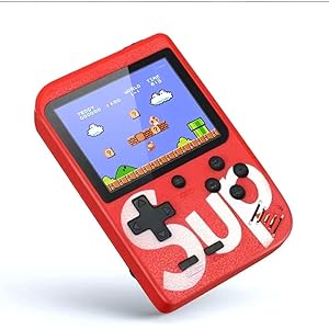 BELOXY Video Game for Kids , Handheld 400 in 1 Games for Kids – Game Box with TV Output & with Gaming Console – Rechargeable Video Game for Kids (Style 1)