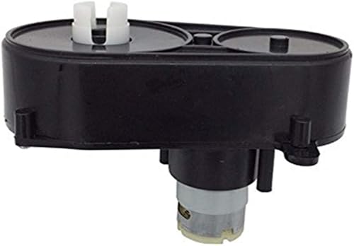 jiaruixin Caja de cambios de dirección de coche eléctrica para niños con motor de 12 voltios, motor de dirección de 12 V 390 para coche de control